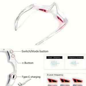 Under-Eye Light Therapy Dark Circle Device